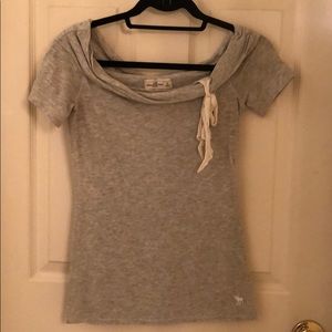 Grey shirt Abercrombie and Fitch size small
